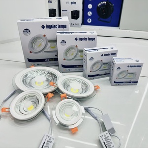 Đèn <span class=keywords><strong>LED</strong></span> âm trần Ingelec hiện đại bằng nhôm 3W/5W/7W/9W/12W, dùng cho nhà ở, văn phòng & phòng khách - Product Image 1