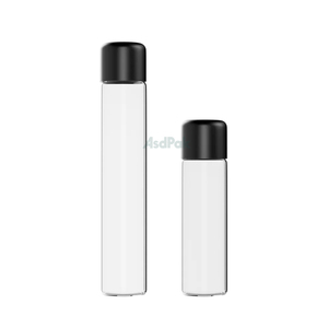 Tubo de Vidrio Pre-Enrollado con Tapa a Prueba de Niños y Tapa Hermética - Product Image 1