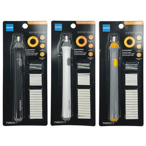 TENWIN 8302 Ensemble de stylos <span class=keywords><strong>gomme</strong></span> <span class=keywords><strong>électrique</strong></span> sans poussière deux recharges 5 & 2.3mm Croquis Dessin Art Highlight Remplacer la batterie en caoutchouc - Product Image 6