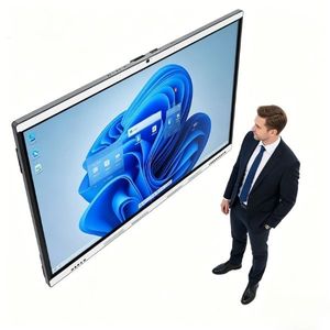<span class=keywords><strong>Pantalla</strong></span> Interactiva de 75 Pulgadas 4K con Brillo de 350 cd/m², <span class=keywords><strong>Pantalla</strong></span> Táctil Infrarroja para Educación y Reuniones Empresariales, Sistema Operativo Android <span class=keywords><strong>Windows</strong></span> - Product Image 3