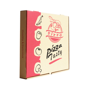 Confezionamento ecologico della pizza per gastronomie e bakerie packaging personalizzato per la consegna del cono della pizza in goffratura scatola ondulata - Product Image 3