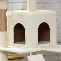 En gros : Jouets pour animaux de compagnie, animaux en peluche, Arbre à chat de luxe grand format avec maisons, griffoirs et zones d'escalade