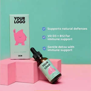 Tetesan detoksifikasi Zeolite anak-anak, kualitas makanan OEM digunakan untuk detoksifikasi, kekebalan, dan Metal berat - Product Image 2