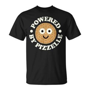 Camiseta Powered By Pizzelle con diseño de galletas italianas tipo waffle - Product Image 1