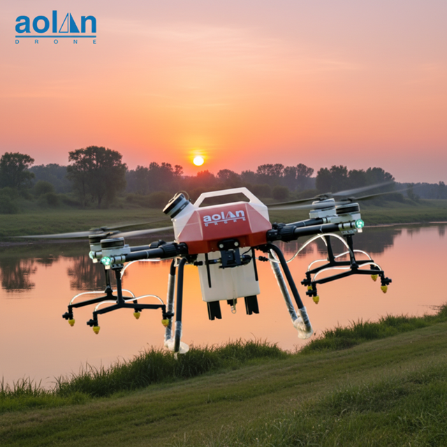 Agriculture UAV Crop Spraying Drone with GPS High Safety AB Point & Intelligent Spraying