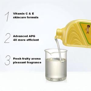 OEM personnalisé grand savon à vaisselle dégraissant domestique au citron liquide vaisselle jetable de qualité alimentaire usine de traitement <span class=keywords><strong>cuisine</strong></span> en vrac - Product Image 4