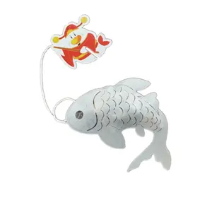 تصميم مخصص رائج البيع على شكل سمكة على شكل سمكة على شكل سمكة