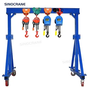 Hot Selling Portable 3 5 Ton Small Warehouse Used Mini Mobile Lifting Gantry Crane Supplier