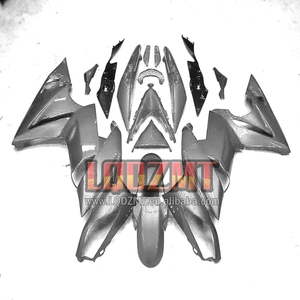 Carénage OEM pour KAWASAKI <span class=keywords><strong>NINJA</strong></span> 650R argent ER-6F brillant ER6 F R6F 09 10 11 29LQ.26 <span class=keywords><strong>650</strong></span> R ER 6F 6 F 2009 <span class=keywords><strong>2010</strong></span> 2011 corps d'injection - Product Image 1