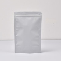 Sachet refermable mat autoportant en plastique pour bonbons et biscuits, emballage alimentaire, sac de rangement polyvalent à fermeture éclair, pochette autoportante à fermeture éclair
