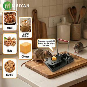 Trampa <span class=keywords><strong>para</strong></span> Ratones Inteligente, Impermeable, Humana, de Plástico Sólido, con Cierre Rápido, Altamente Efectiva y Ecológica - Product Image 4