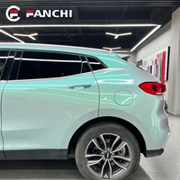 Película Protectora de Pintura TPU PPF FANCHI, Autoregenerable, 7.5 Mil, Brillante, TPU Magic Candy Flip Gris Verde, Película PPF Automotriz