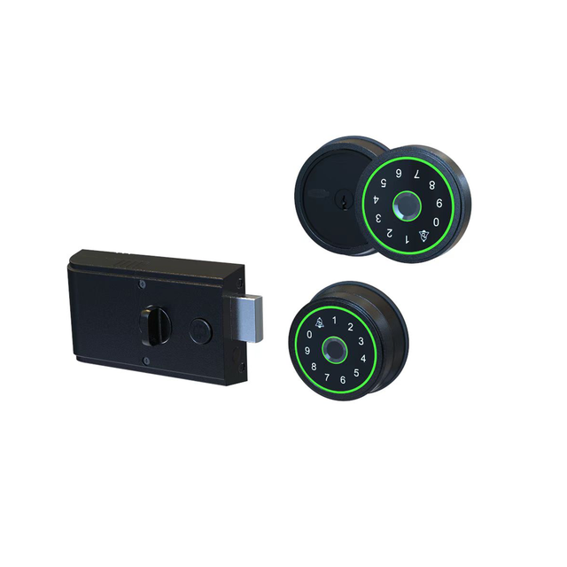 Smart Lock Door Handle Lock Fingerprint Key Password Home Apartment Door Lock