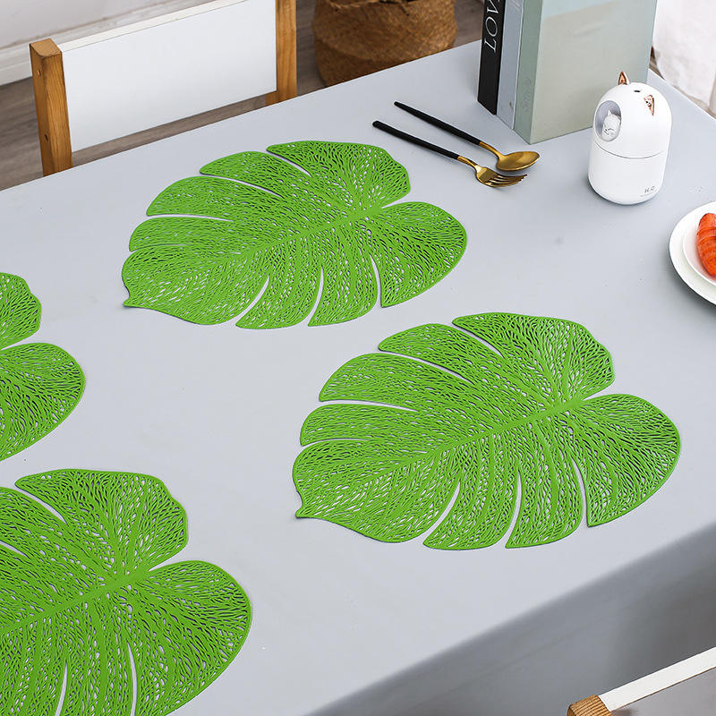 Tortuga Pvc hoja trasera-verde