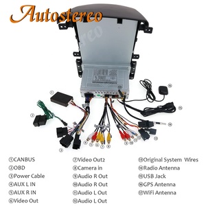 128G安卓9雪佛兰Captiva 2006-2012特斯拉风格汽车全球定位系统导航汽车收音机主机多媒体播放器Carplay数字信号处理器 - Product Image 6