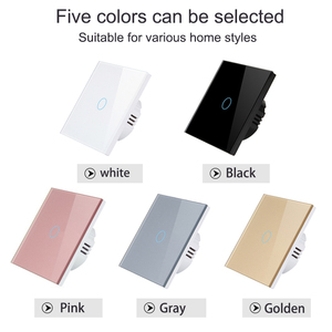 Interrupteur intelligent Wifi, automatisation de la maison intelligente, panneau tactile, éclairage, interrupteur tactile capacitif, interrupteur intelligent - Product Image 6