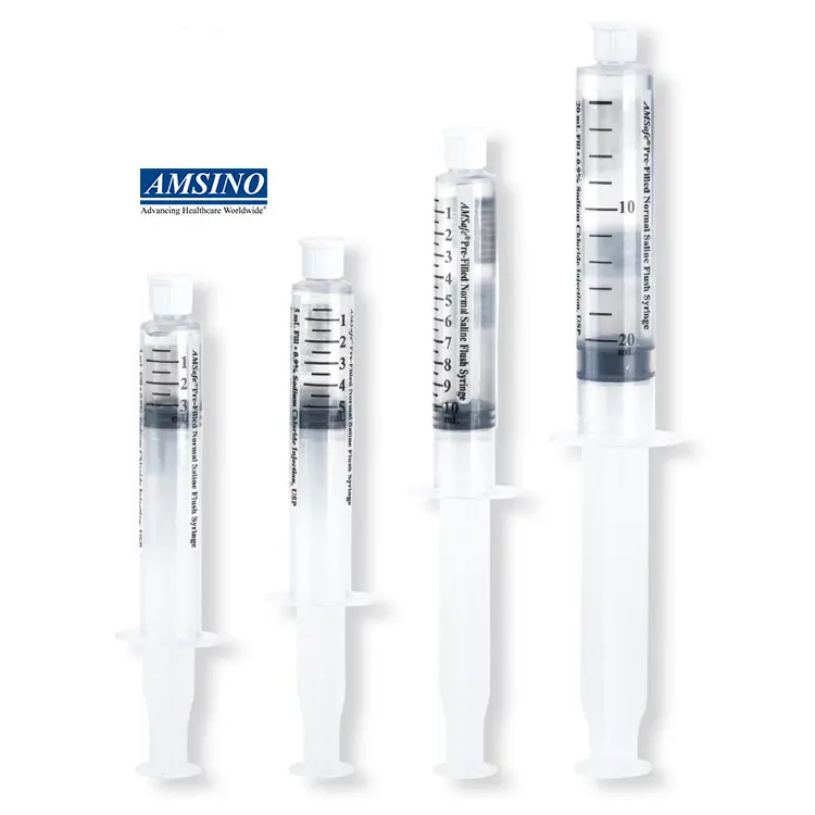 3ml 5ml 10ml 20ml plastic sterile saline prefilled luer lock IV Flush Syringe other medical consumable