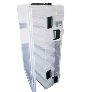 Boîte de rangement pour matériel de pêche double face, en PP, étanche, portable, pour usage en lac, pour l'organisation des leurres et des appâts - Product Image 5