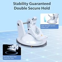 Support de fixation pour pare-brise et tableau de bord de voiture pour Starlink Mini, support à ventouse pour Starlink Mini pour un signal satellite stable
