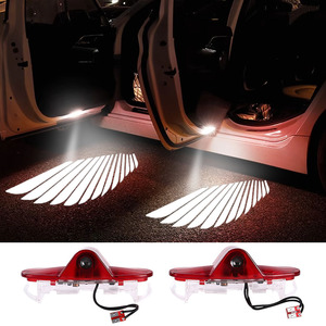 Nouvelles lumières de bienvenue LED pour portières de voiture, modèle PMC-LN2 12V, compatibles avec les modèles ; pièce de rechange universelle pour le marché secondaire - Product Image 1