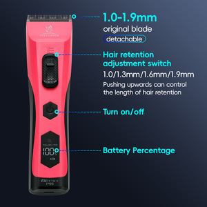 Fenice Hoge Kwaliteit Elektrische Honden- & Katten Trimmer met Laag Geluidsniveau, Vachtverzorging & Knipgereedschap - Product Image 6