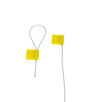 Scellé de câble personnalisé 40cm 50cm avec couvercle ABS, scellés de sécurité anti-effraction en métal pour câbles de gaz