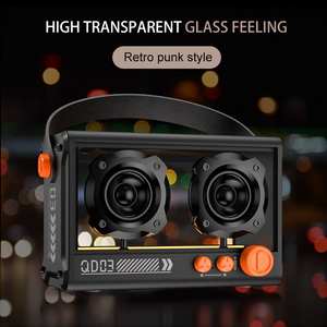 Altavoz Karaoke Bluetooth <span class=keywords><strong>Transparente</strong></span> Punk TWS Estéreo con Reproducción de Tarjeta USB y TF, con Micrófono - Product Image 3