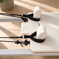 Lit de Pilates Cadillac en alliage d'aluminium avec barre de poussée et système de poulies à cordes pour studio commercial et salle de sport à domicile