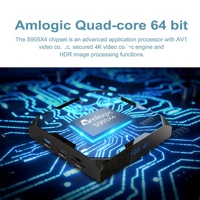 Pour Max+ Ultra Amlogic S905X4 8K Décodeur avec Wi-Fi 5G Android 11 Version Internationale