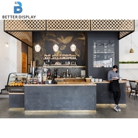 Comptoir de bar pour bar à bulles, comptoir de travail, meubles de présentation pour restaurant, bar, café, design de comptoir de bar