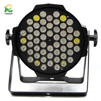 Redsun disco party led par lumière scène laser par peut éclairer en gros 54*3 watts par lumière