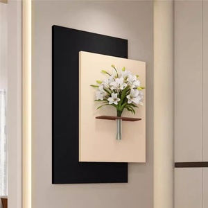 Mural LED de Pared con Diseño 3D de Piedra Arenisca, Estilo Retro Francés, Decoración de Entrada, Pintura Decorativa para Sala de Estar, Venta al Por Mayor, Personalizable - Product Image 2