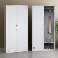 Armoire de classement en acier métallique avec serrure, armoire de rangement de documents de bureau