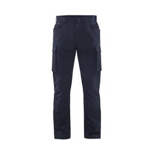 BLAKLADER - 145718308600C54 Pantalones de servicio elásticos Azul marino oscuro-PANTALONES DE TRABAJO EAN 7330509717431 PANTALONES DE TRABAJO DE CARGA - Product Image 1