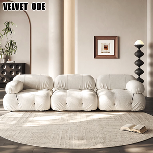 Juego de Sofás Modulares <span class=keywords><strong>Camaleonda</strong></span>, Compresión al Vacío, Nuevo Diseño de Tela que Ahorra Espacio para Hoteles y Apartamentos, Color Personalizado - Product Image 3