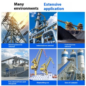 Mạnh mẽ 15000 gauss tách từ trống băng tải vành đai sắt loại bỏ và thiết bị hấp thụ với cao magnetics con lăn - Product Image 4