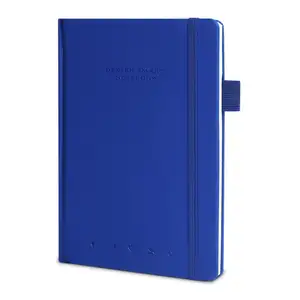 wholesale stationery moleskine pu leather diary journal notebook with pen