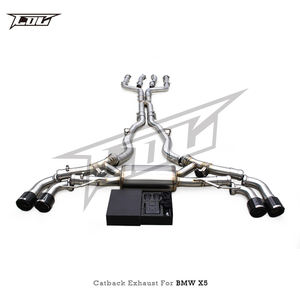 Système d'échappement Valvetronic <span class=keywords><strong>BSK</strong></span> pour BMW X5 M50 4.4T G05 2019-2023 <span class=keywords><strong>Auto</strong></span> avec kit de commande, tuyaux de silencieux cat-back en acier inoxydable - Product Image 6