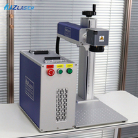 Machine de marquage laser à fibre portable, graveur manuel pour métal, quincaillerie, plastique, impression de logo - Vente directe usine