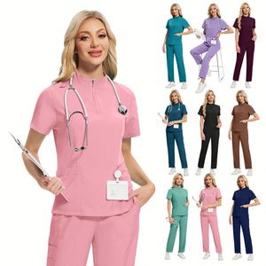 Conjunto de Uniformes Médicos para Hombre y Mujer, Ligeros, Transpirables, Suaves, con Logotipo Personalizado, de Alta Calidad, Venta al por Mayor - Product Image 3