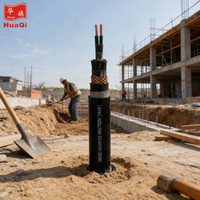 HUAQI 450/750V 14x4mm² XLPE-isoliertes Kupferleiterkabel, raucharm, halogenfrei, flammhemmend, für Tunnelsteuerung