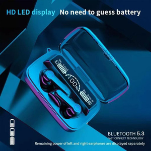 สำหรับเคสพร้อมไฟฉาย LED หูฟังแบบใส่ในหู Tactical จอแสดงผลดิจิตอล JL Micro A520 Jnicon รุ่นใหม่ล่าสุด M19 หูฟังไร้สาย TWS - Product Image 4