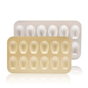 Accessoires <span class=keywords><strong>de</strong></span> pâtisserie <span class=keywords><strong>de</strong></span> cuisine, moule à <span class=keywords><strong>madeleine</strong></span> en acier au carbone <span class=keywords><strong>de</strong></span> forme rectangulaire pour <span class=keywords><strong>la</strong></span> nourriture pour bébé/gâteau en forme <span class=keywords><strong>de</strong></span> coquille/biscuit pour <span class=keywords><strong>la</strong></span> cuisson - Product Image 1