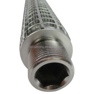 Huahang usine Ss 304 maille frittée fondre polymère plissé métal lavable fritté cartouche de filtre à eau en acier inoxydable - Product Image 2