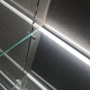 新款定制DC 12v灯管窄玻璃搁板灯单元玻璃条架灯创意