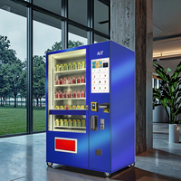 Distributeur automatique à écran tactile en libre-service pour pain, chips, frites, boissons et en-cas avec fonction SDK