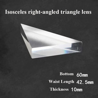 Lentilles optiques : lentilles cylindriques, lentilles semi-circulaires, lentilles triangulaires, lentilles rectangulaires, lentilles convexe-concaves pour le collège