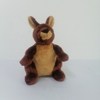 Peluche Kangourou Mini Personnalisée Unisexe, Douce et Mignonne, Écologique, en Polyester, pour les Enfants de 0 à 24 Mois, Certifiée Sécurité