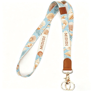 Dragonne courte tissée et brodée pour moto avec mousqueton, personnalisable - Product Image 5