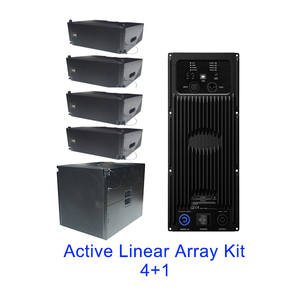 Toptan Fiyat Üretici Profesyonel Ses Sistemi 10 inç 18 inç 2 Yollu Bi-Amp Yüksek Çözünürlüklü Ses 3 Yıl Garantili Aktif Line - Product Image 6